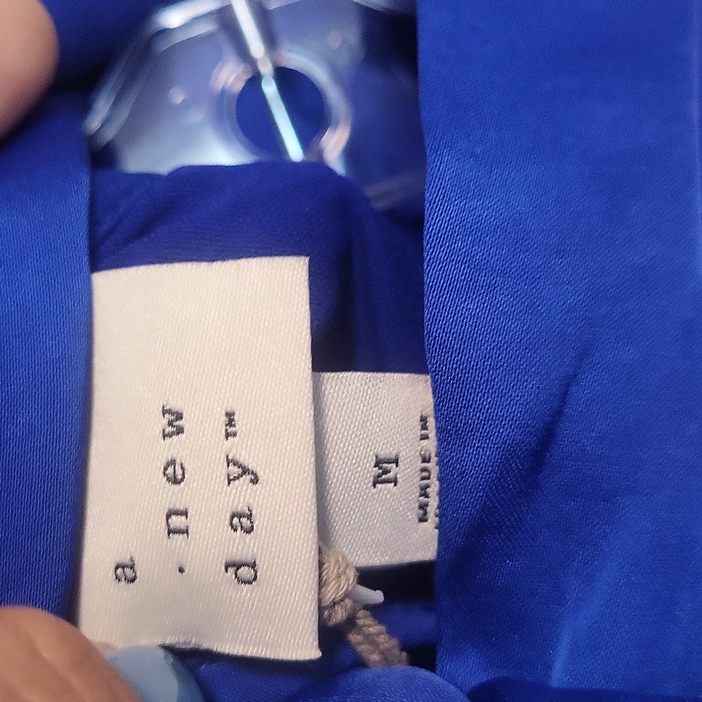 Nwt a new day tie neck top - Picture 5 of 6